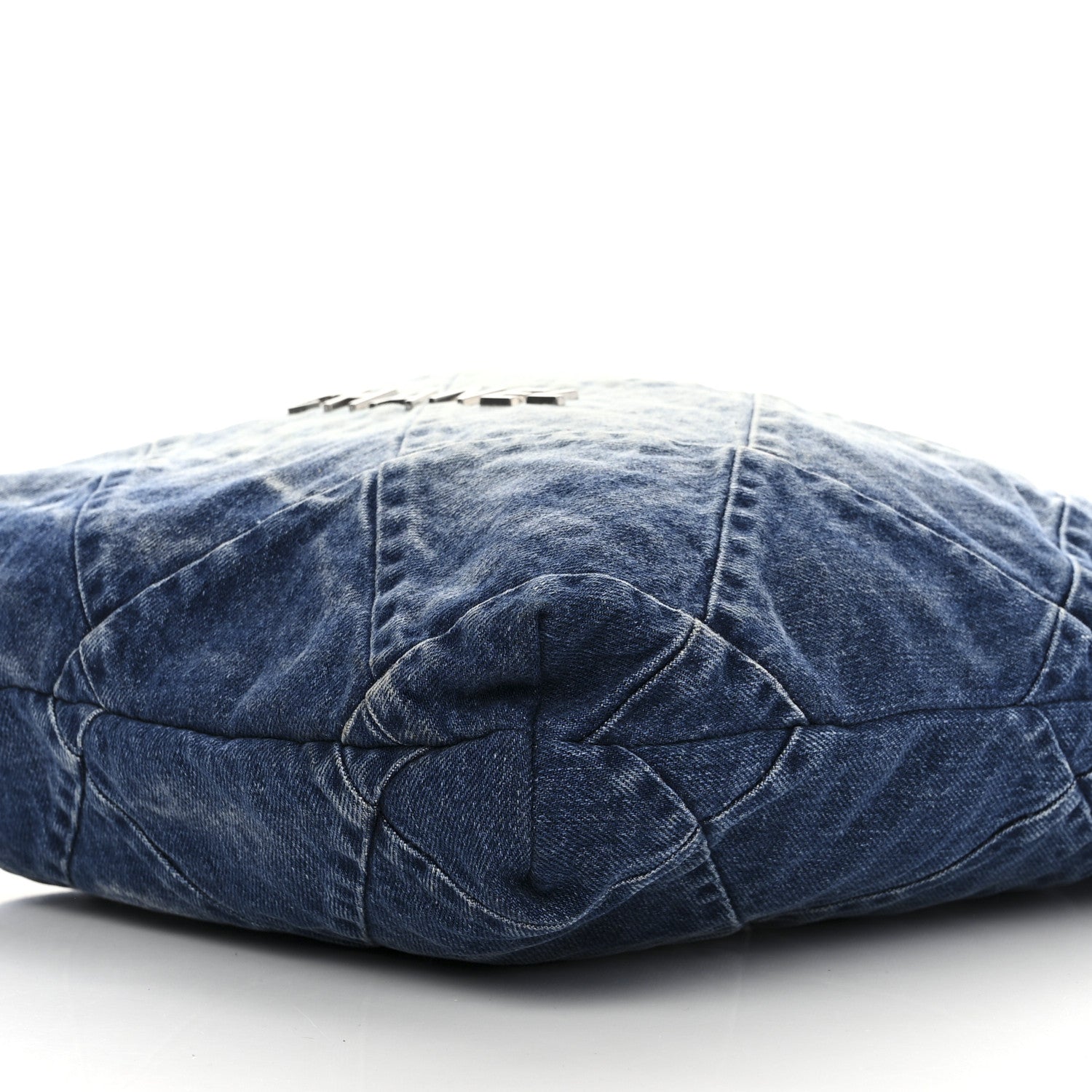 Chanel Denim Quilted Small Chanel 22 Blue 11 of 12