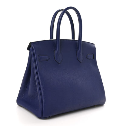 Hermes Togo Birkin 30 Bleu Encre 3 of 10