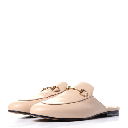 Gucci Malaga Kid Womens Princetown Slippers 38.5 Skin Rose 3 of 11