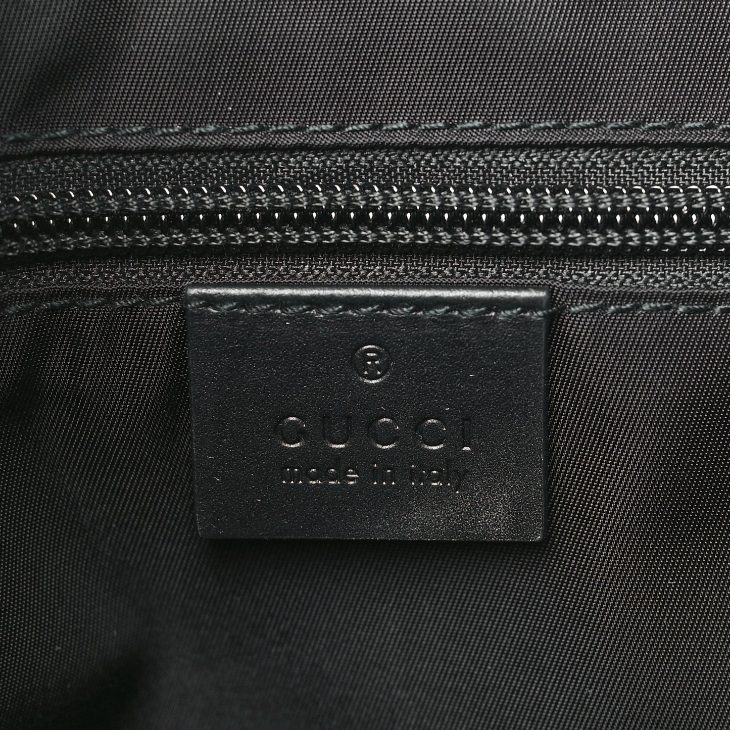 GG Supreme Monogram Web Flap Messenger Bag Black