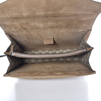 Gucci GG Supreme Monogram Small Dionysus Shoulder Bag Taupe 6 of 8