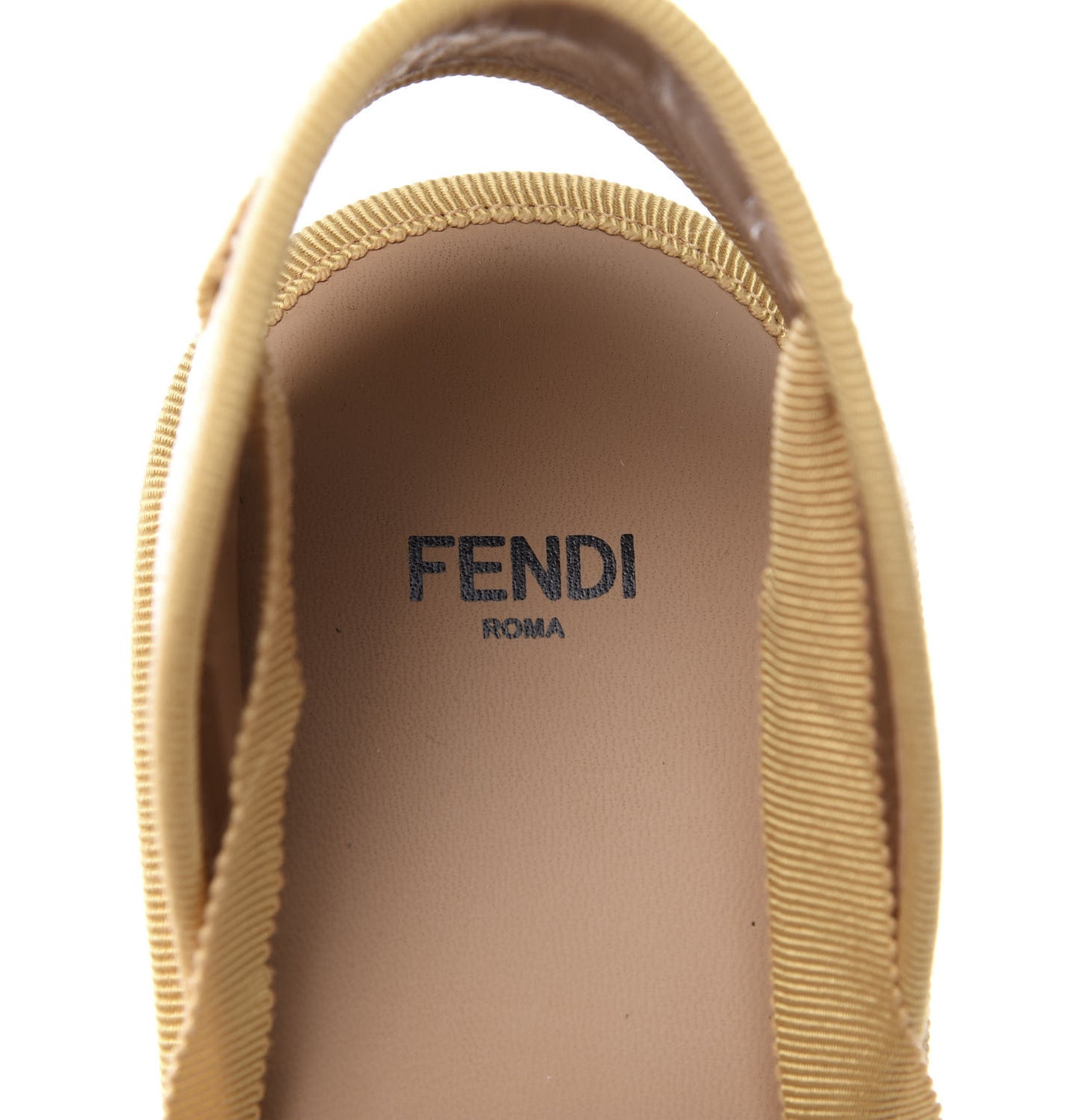 Rafia FF Embroidered Roma Ankle Wrap Espadrille Wedges 41 Natural