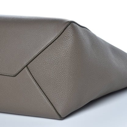 Celine Soft Grained Calfskin Small Belt Cabas Phantom Taupe 7 of 9