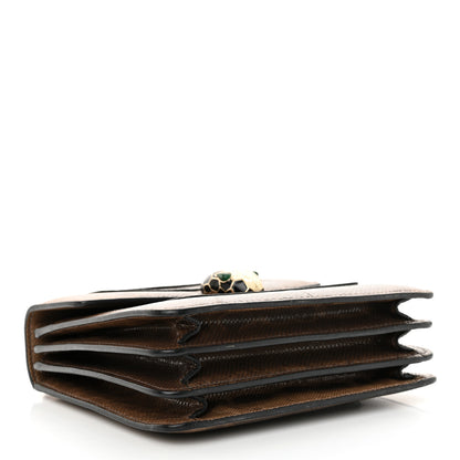 Bulgari Shiny Karung Serpenti Forever Top Handle Brown 5 of 15