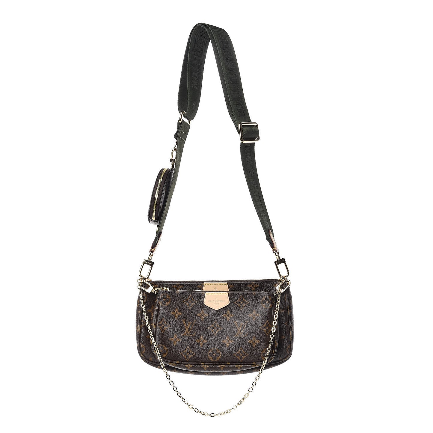 Monogram Multi Pochette Accessories Kaki