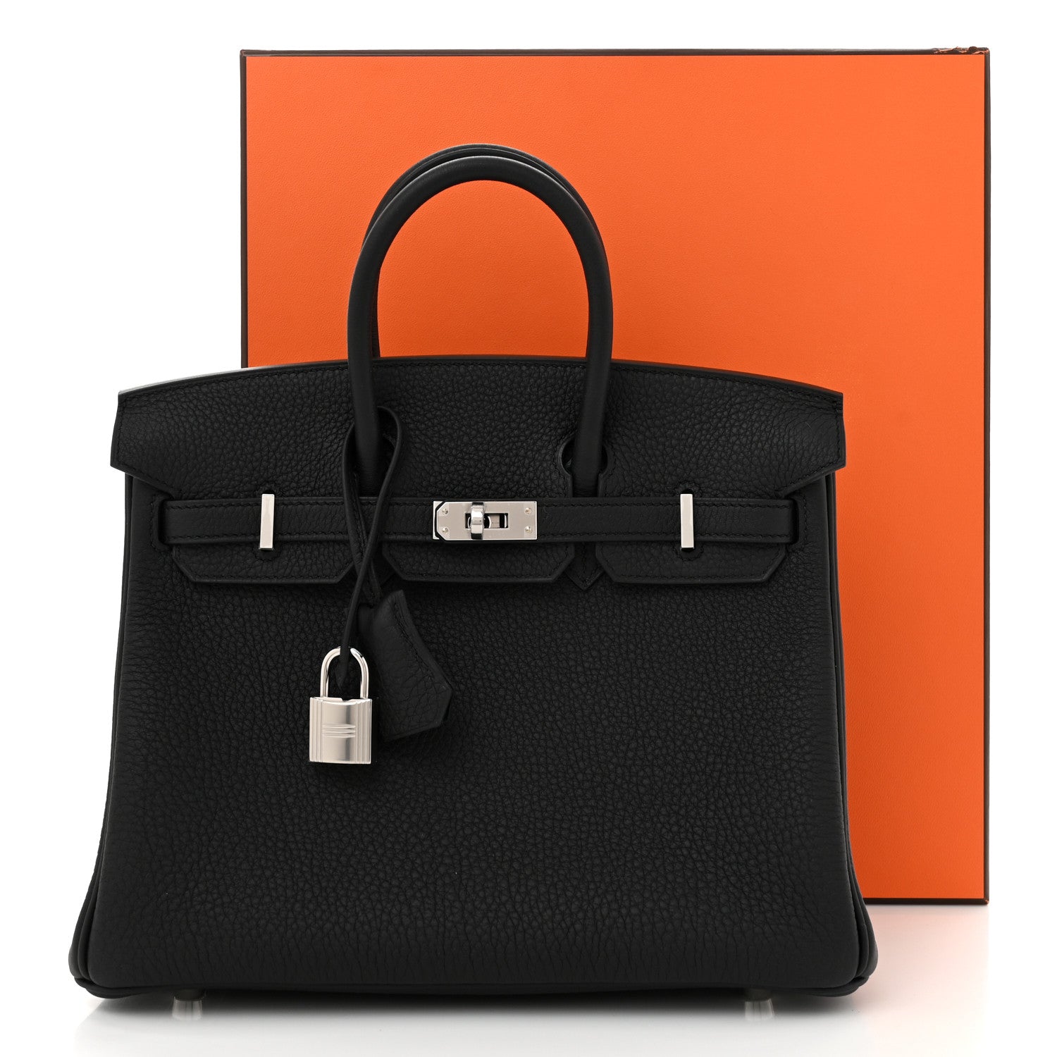 Hermes Togo Birkin 25 Black 11 of 11