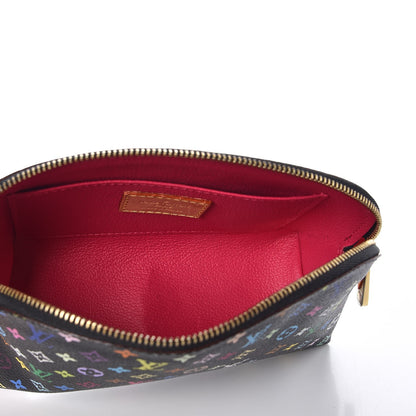 Louis Vuitton Monogram Multicolor Cosmetic Pouch Black Grenade 5 of 6
