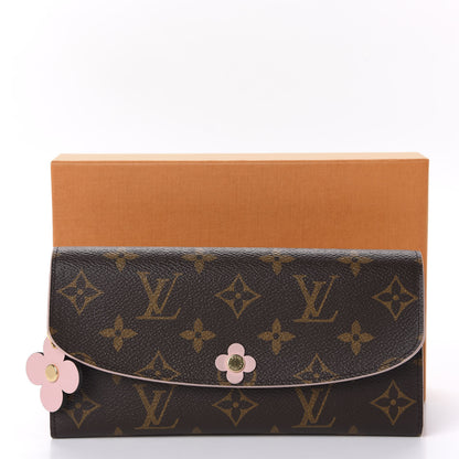 Louis Vuitton Monogram Bloom Flower Emilie Wallet 10 of 10