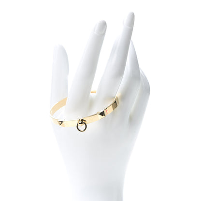 Hermes 18K Yellow Gold PM Collier De Chien Bracelet SH 2 of 5
