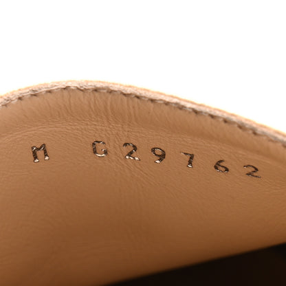 Chanel Lambskin CC Espadrilles 39 Beige Black 9 of 9