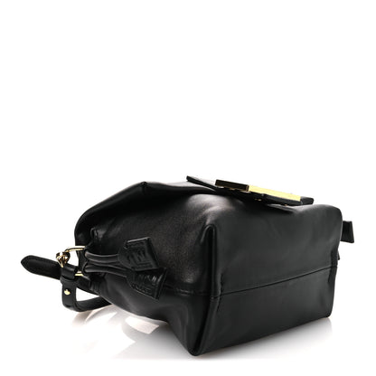 Fendi Shiny Nappa Small Mamma Baguette Black 4 of 11