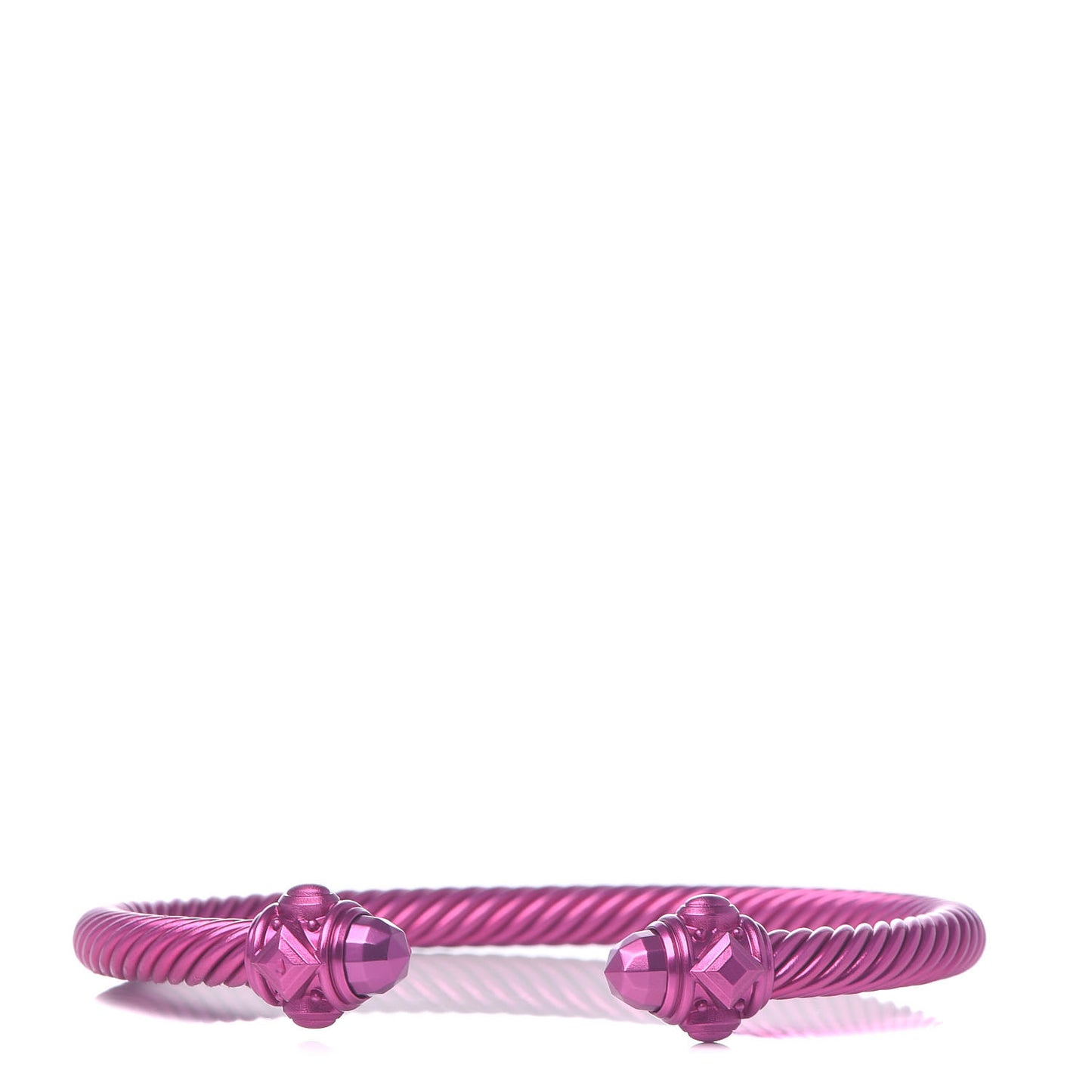 Aluminum 5mm Renaissance Bracelet Dark Pink