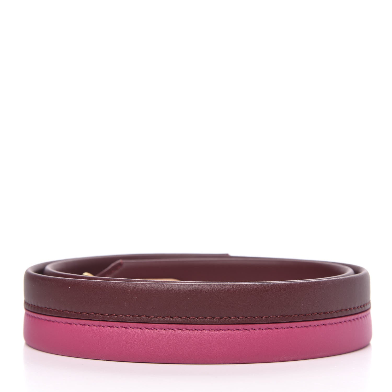 Louis Vuitton Calfskin Cluny BB Shoulder Strap Bordeaux Fuchsia 2 of 3