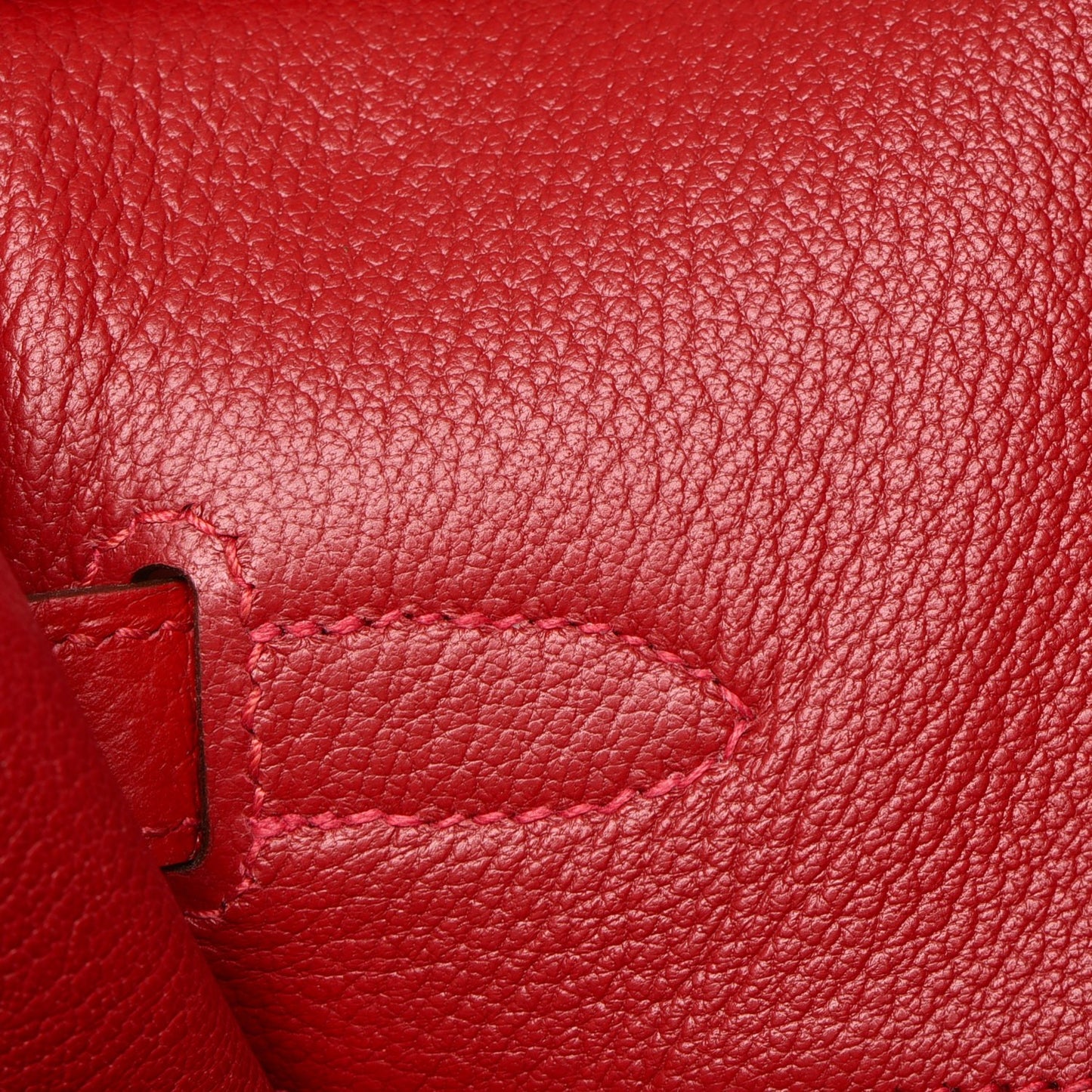Togo Birkin 35 Rouge Casaque