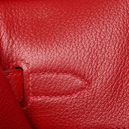 Hermes Togo Birkin 35 Rouge Casaque 23 of 27