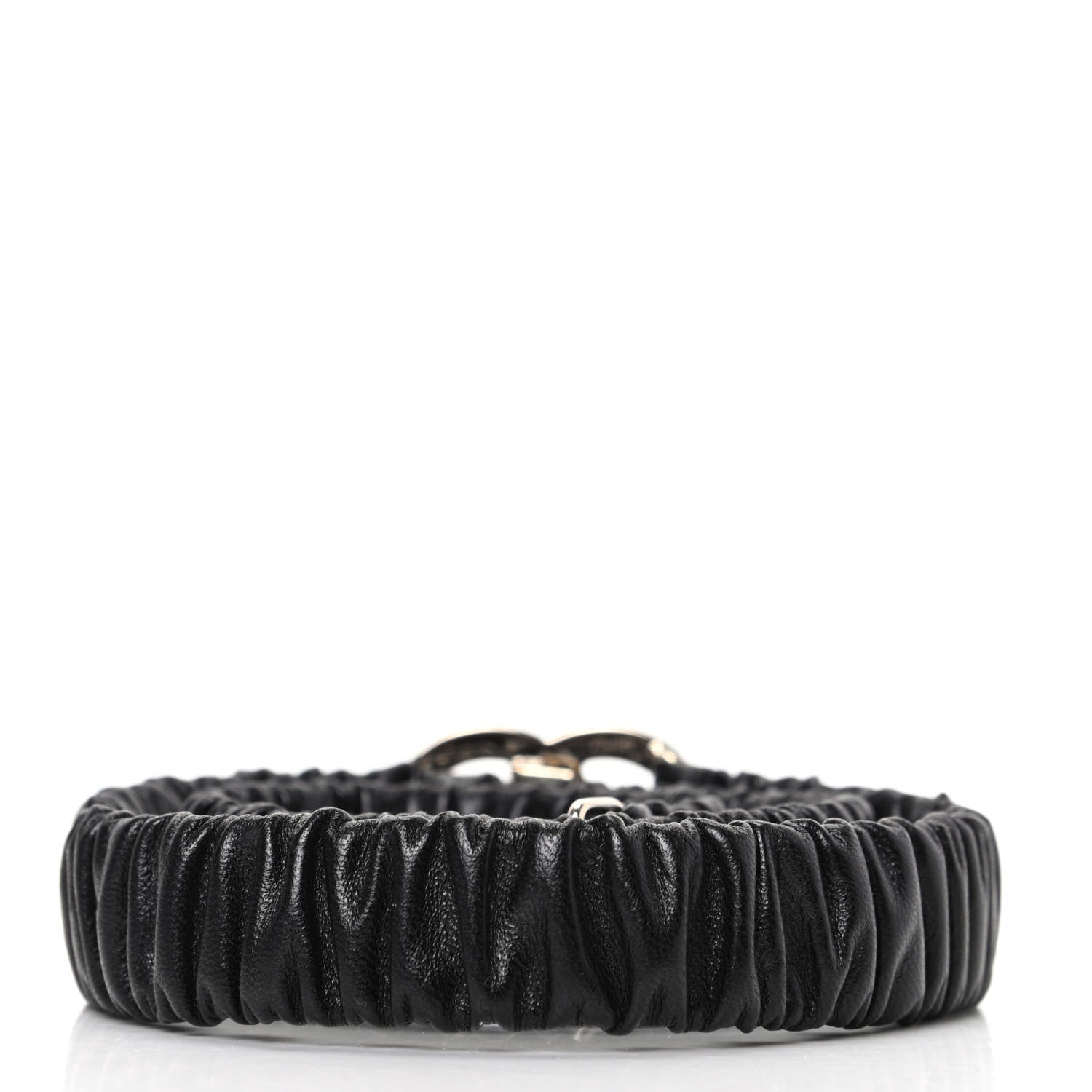 Chanel Calfskin CC Belt 75 30 Black 2 of 4