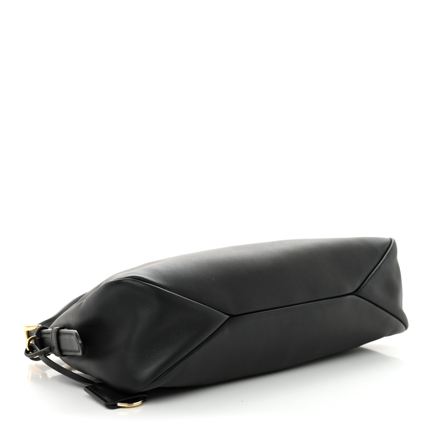 Prada Soft Calfskin Medium Aimee Shoulder Bag Black 4 of 10