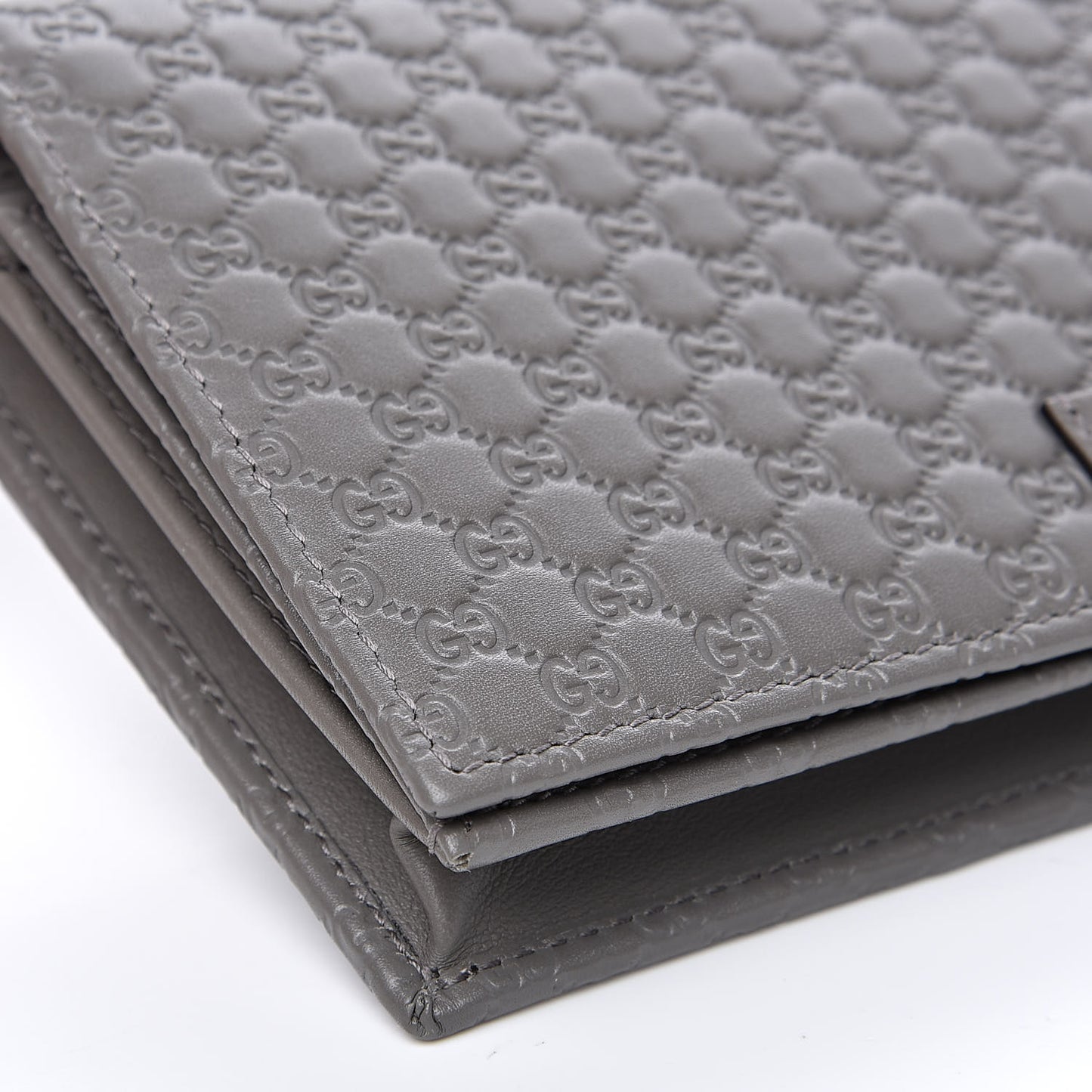 Soft Microguccissima Crossbody Wallet Loess