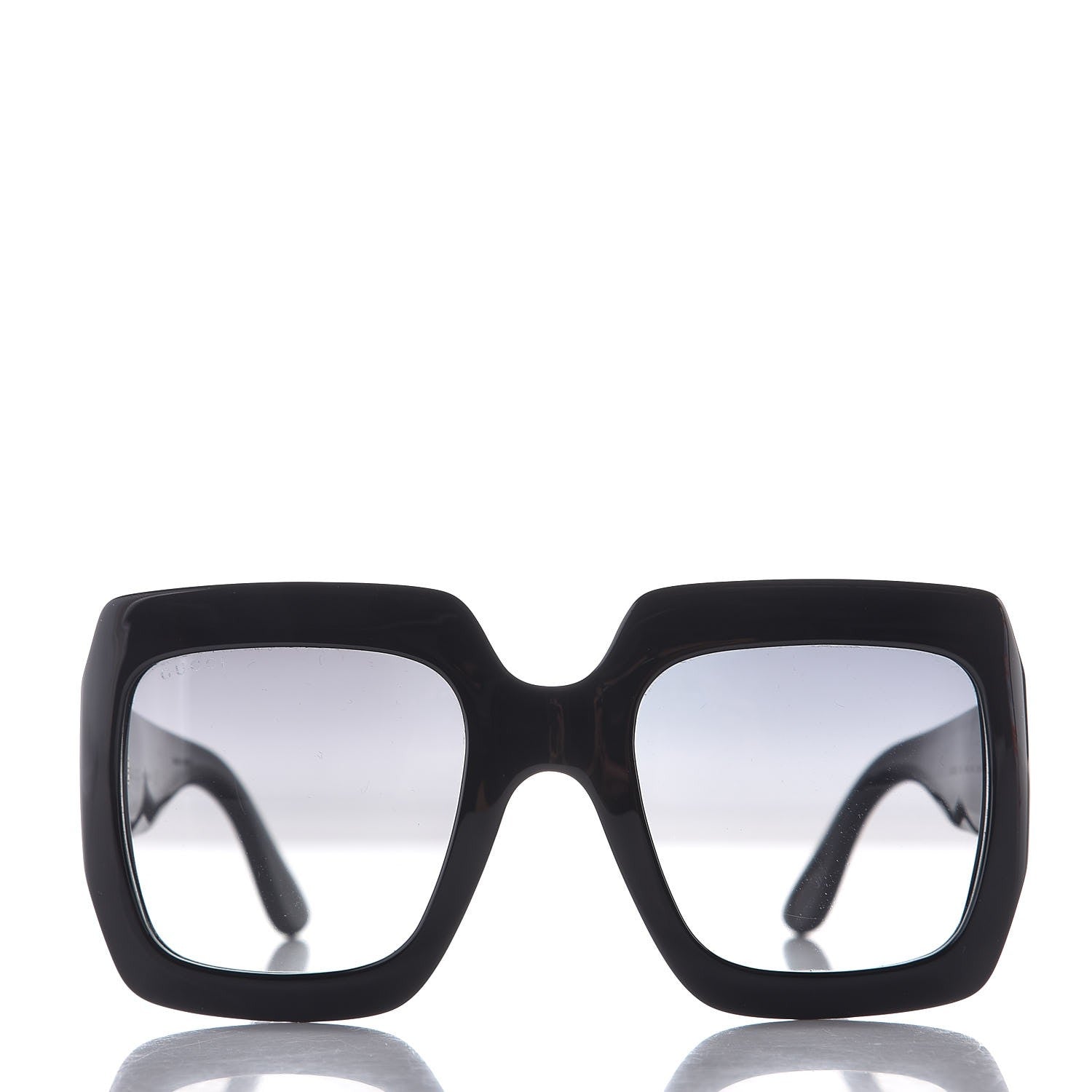 Gucci Acetate Square Frame Sunglasses GG0053S Black 3 of 7