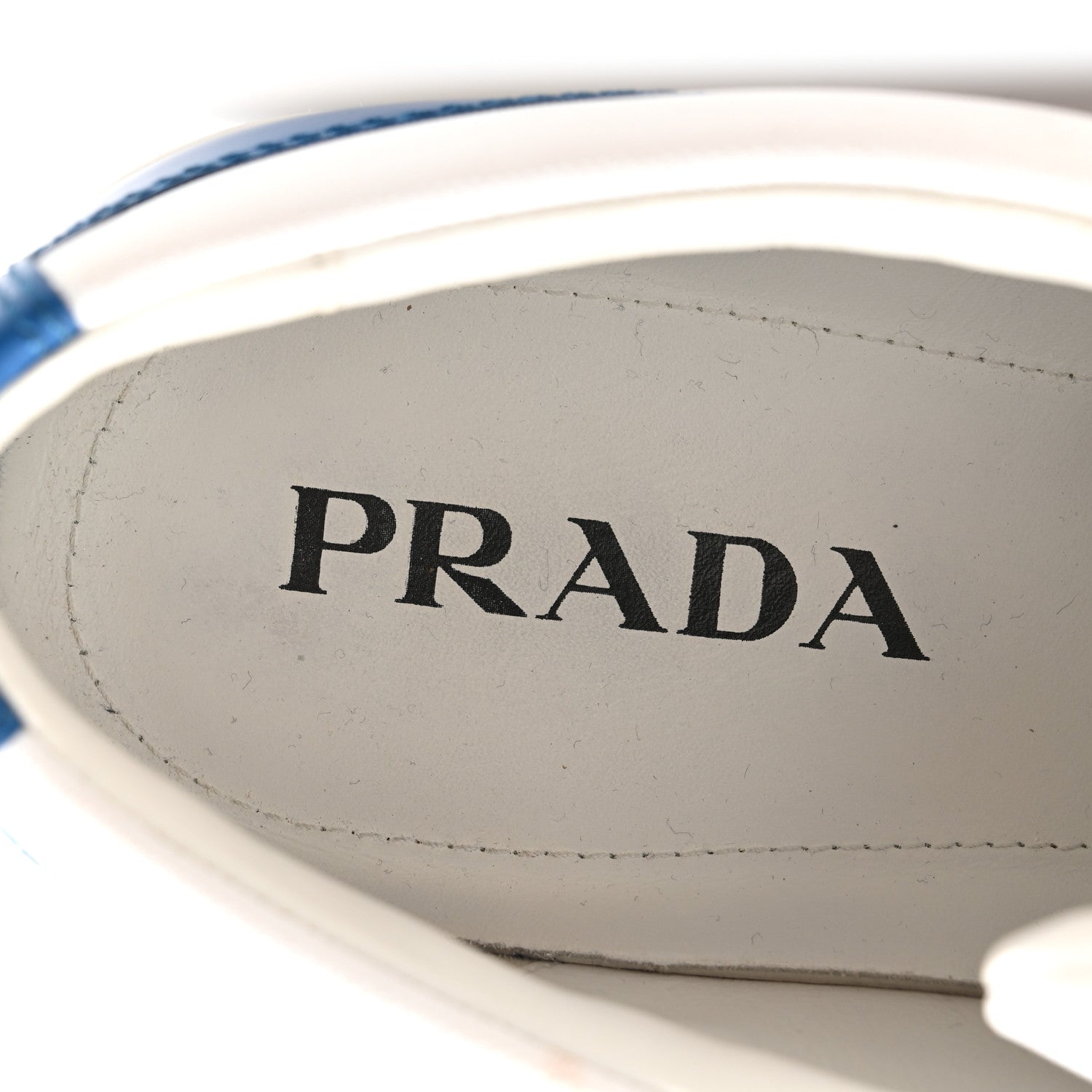 Prada Vitello Sport Spazzolato Rois Triangle Logo Downtown Low Top 30mm Sneakers 9.5 8 of 14