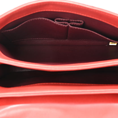 Chanel Lambskin Quilted Small Trendy CC Flap Dual Handle Bag Red 5 of 10