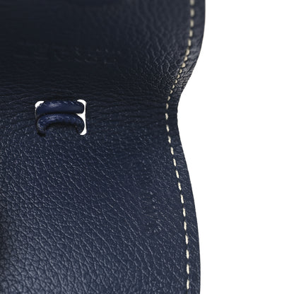 Goyard Calfskin Bag Clip  Navy 4 of 4
