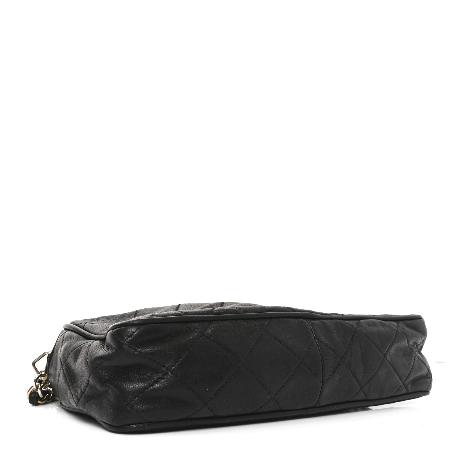 Chanel Lambskin Quilted Tassel Camera Case Black 4 of 11