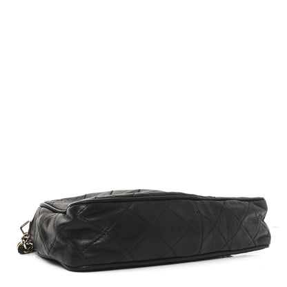 Chanel Lambskin Quilted Tassel Camera Case Black 4 of 11