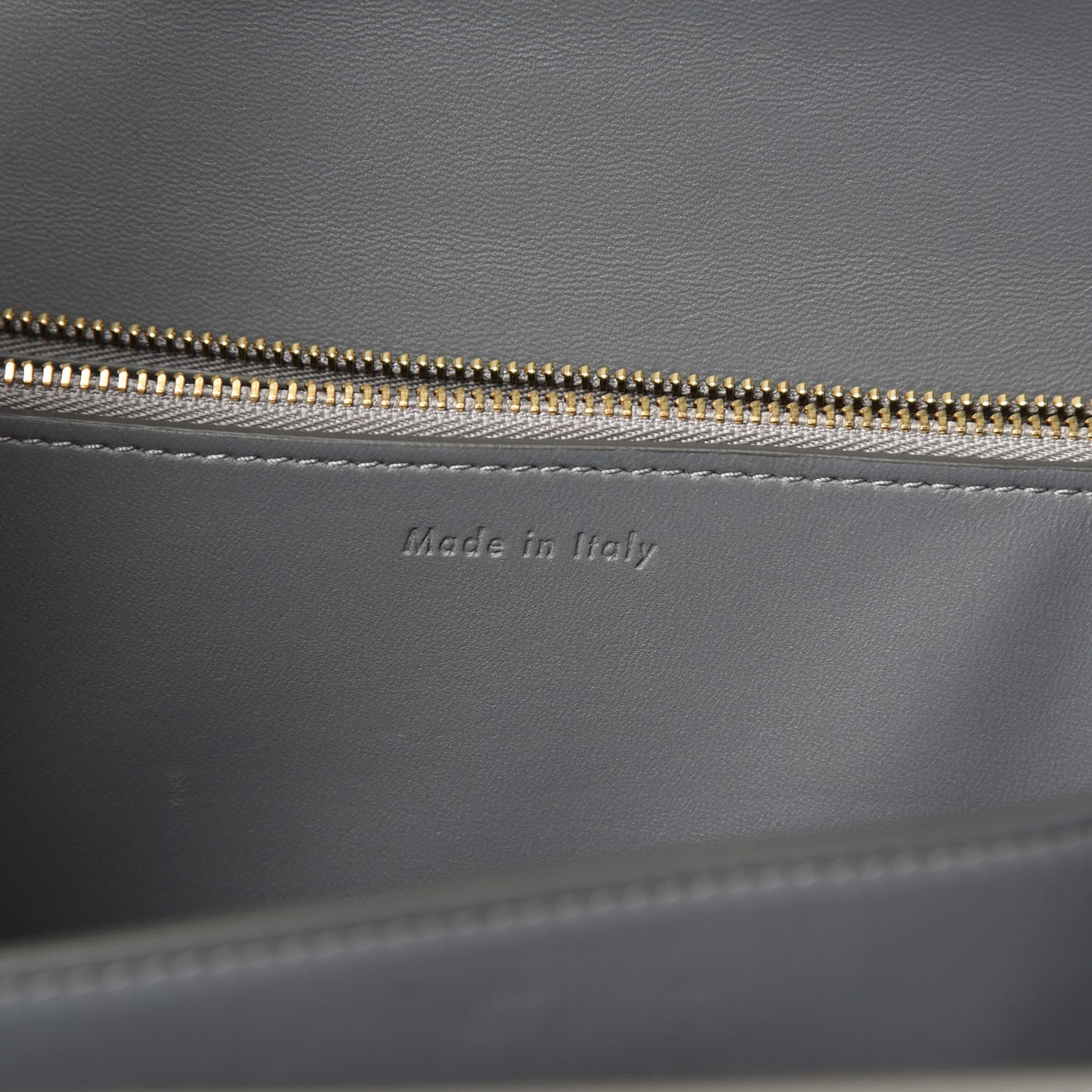 Box Calfskin Medium Classic Box Flap Bag Zinc