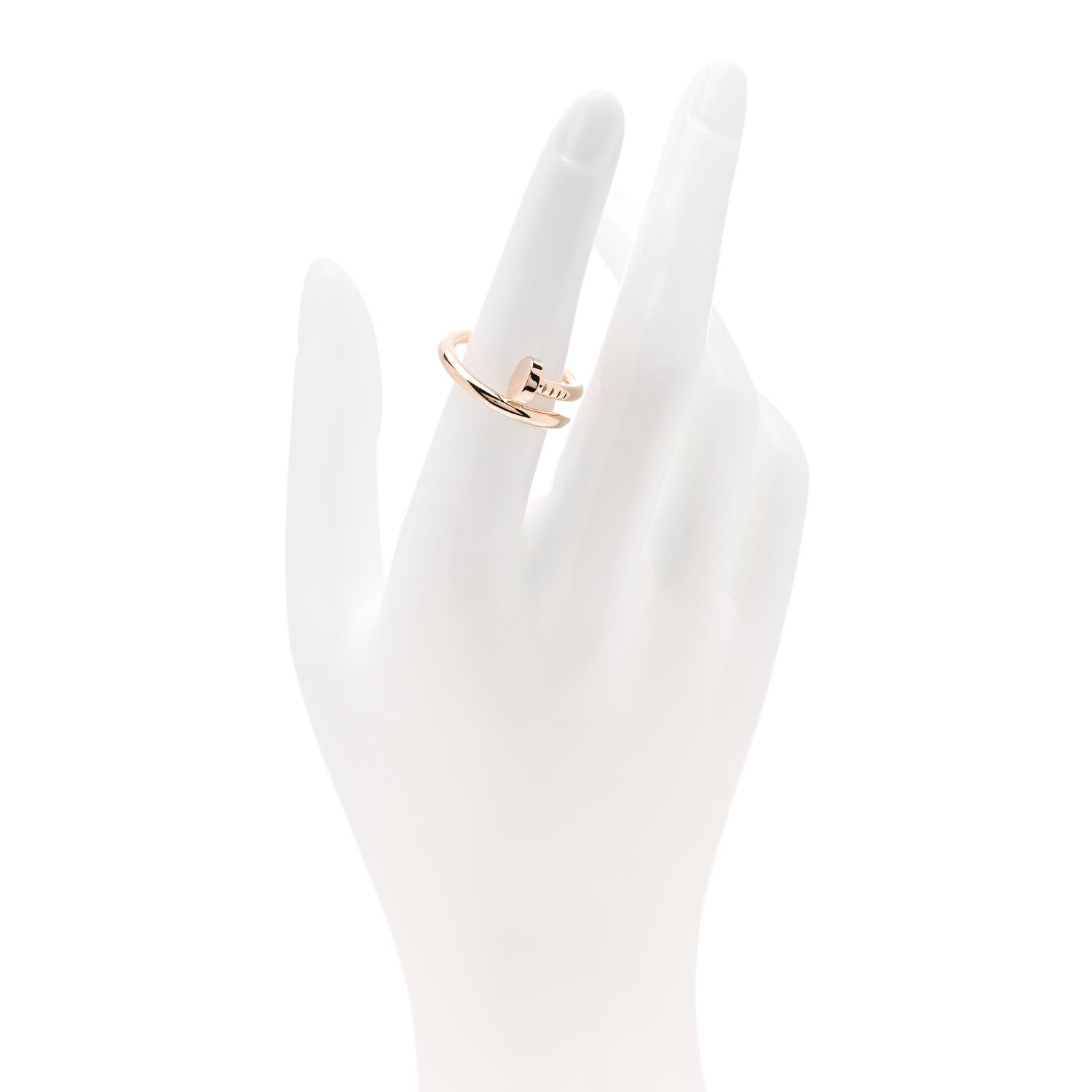 Cartier 18K Pink Gold Juste Un Clou Ring 54 6.75 2 of 5