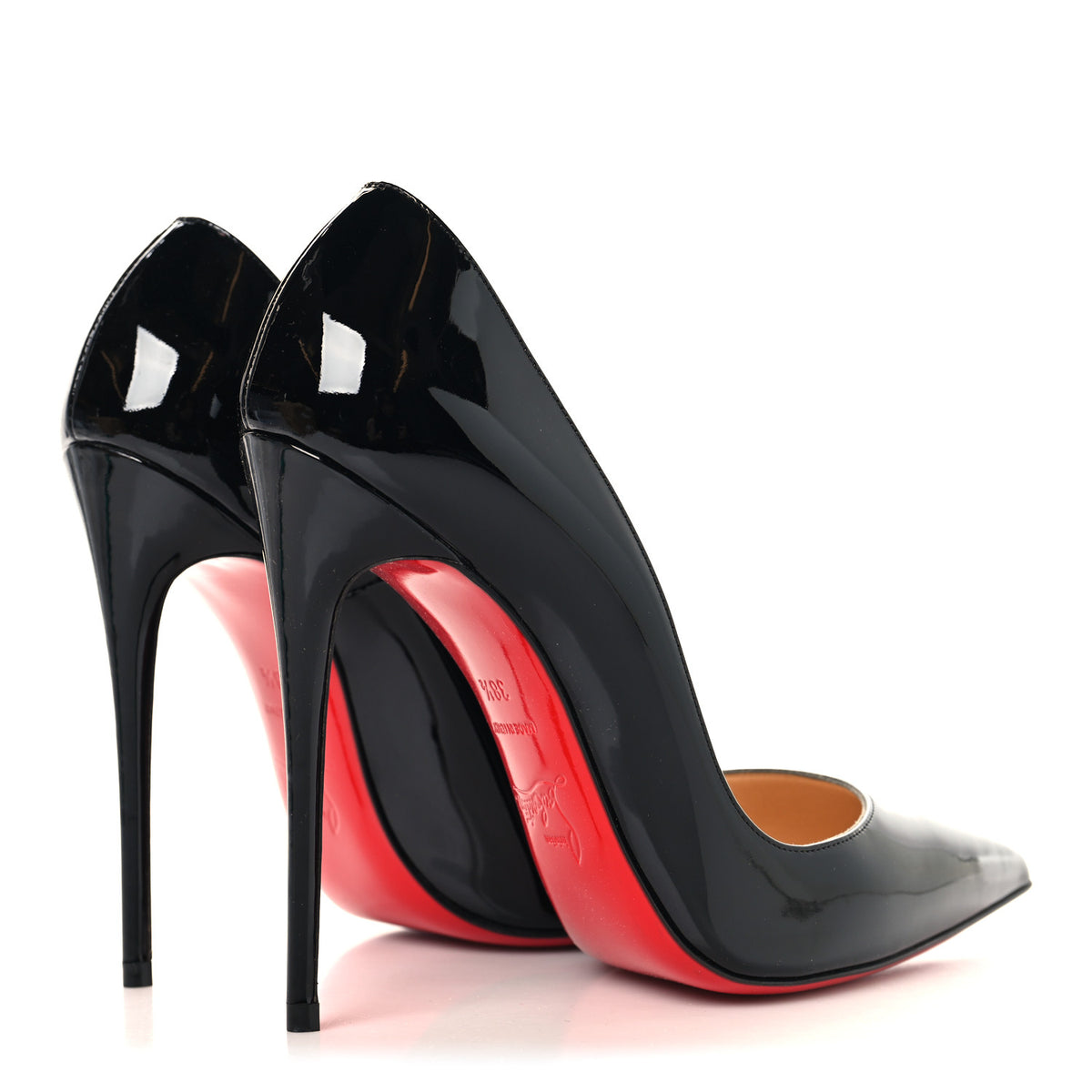 Christian Louboutin Patent So Kate 120 Pumps 38.5 Black 5 of 10