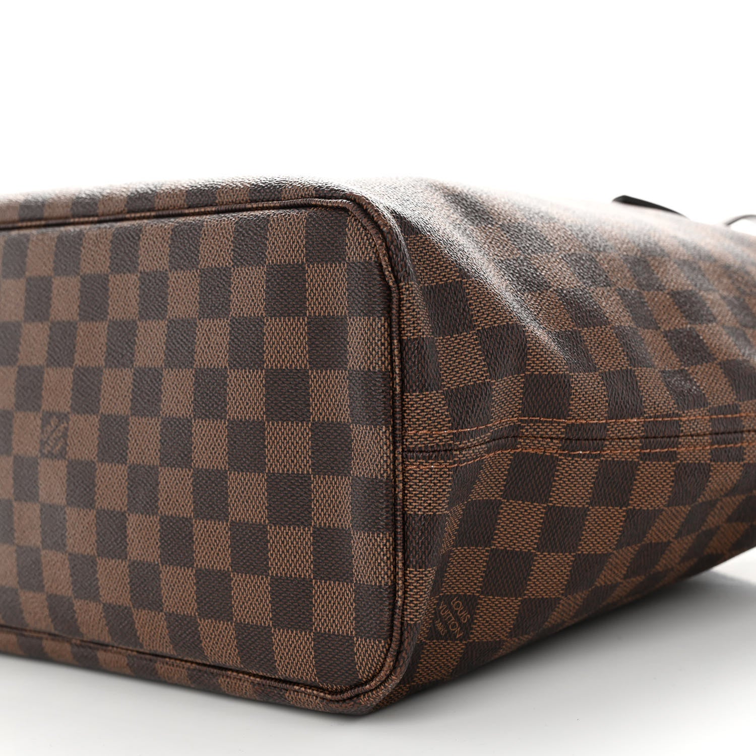 Louis Vuitton Damier Ebene Neo Neverfull MM Rose Ballerine 11 of 12