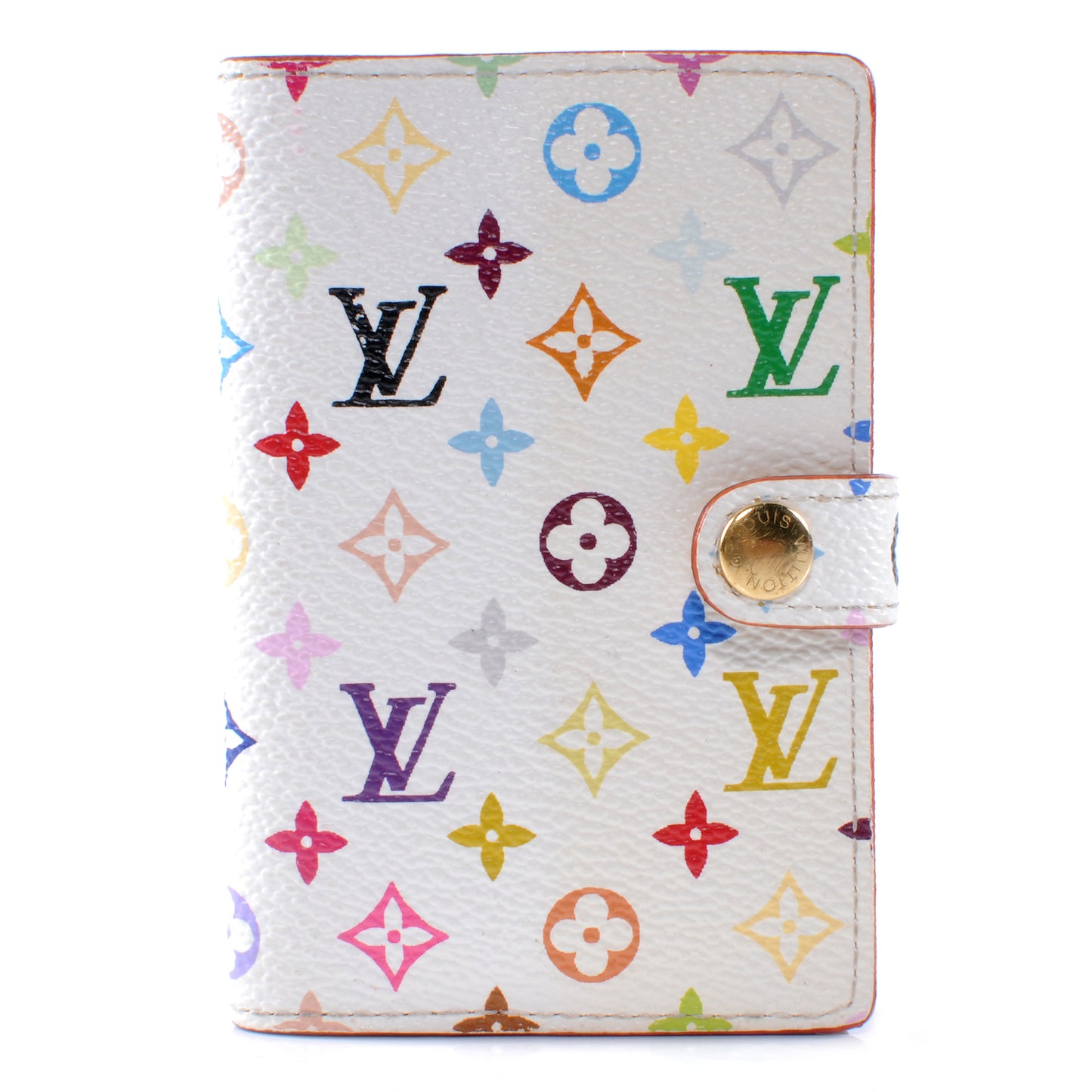 Monogram Multicolor Carnet de Bal Mini Agenda Cover White