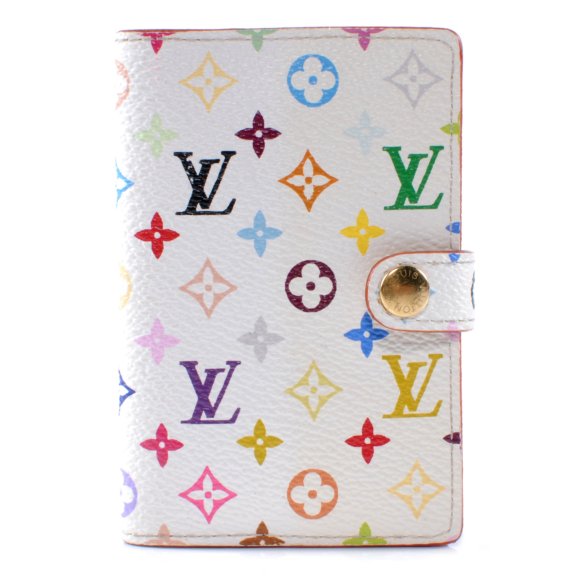 Louis Vuitton Monogram Multicolor Carnet de Bal Mini Agenda Cover White 1 of 6