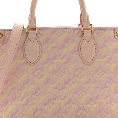 Louis Vuitton Empreinte Monogram Summer Stardust Onthego PM Pink 7 of 9