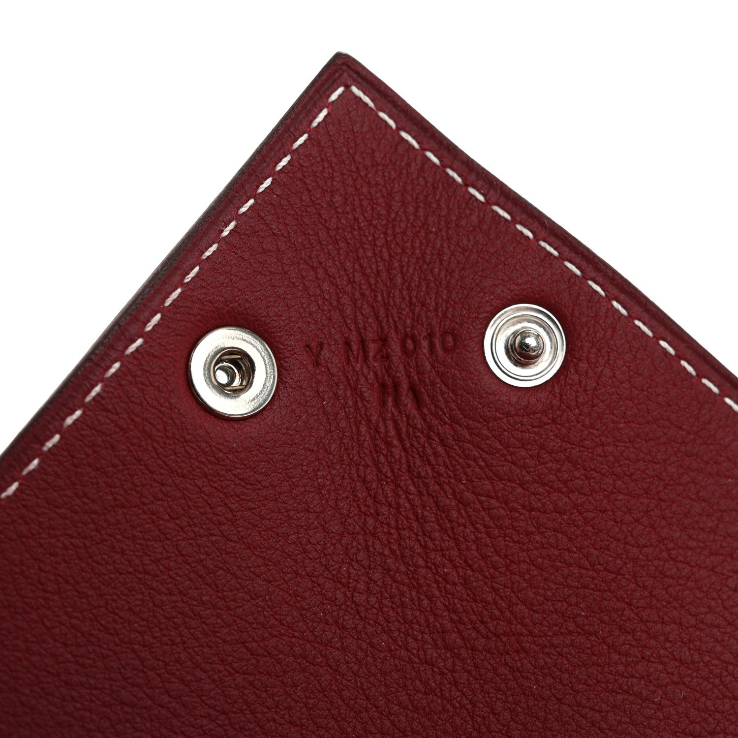 Hermes Taurillon Clemence Mises et Relances Change Tray Rouge H Fauve 5 of 9