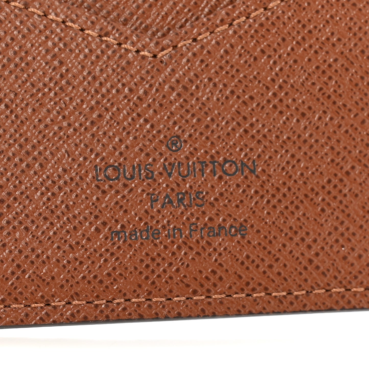 Monogram Passport Cover