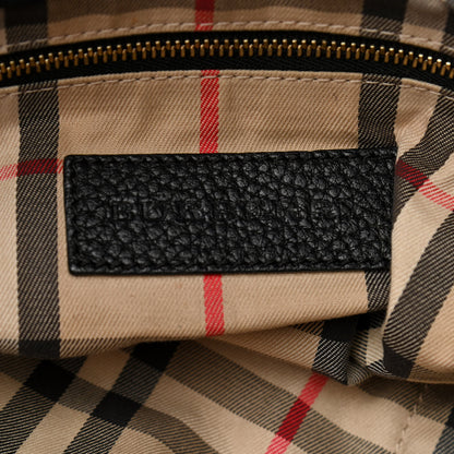 Burberry London Grainy Calfskin Medium Baynard Tote Black 5 of 9