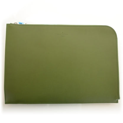 Louis Vuitton Nomade Poche Documents Portfolio Green 1 of 9