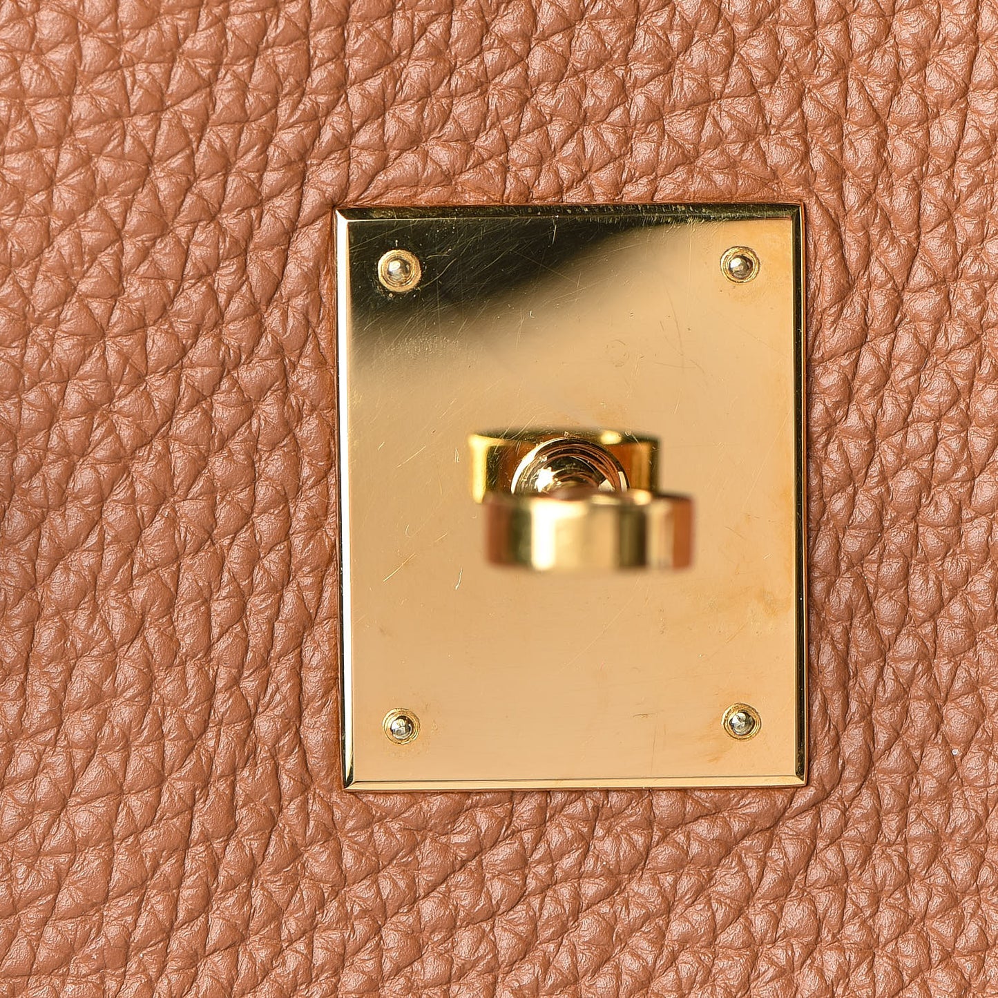 Taurillon Clemence Birkin 35 Gold