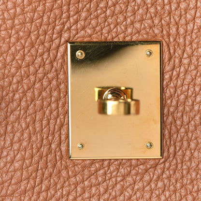 Hermes Taurillon Clemence Birkin 35 Gold 15 of 32