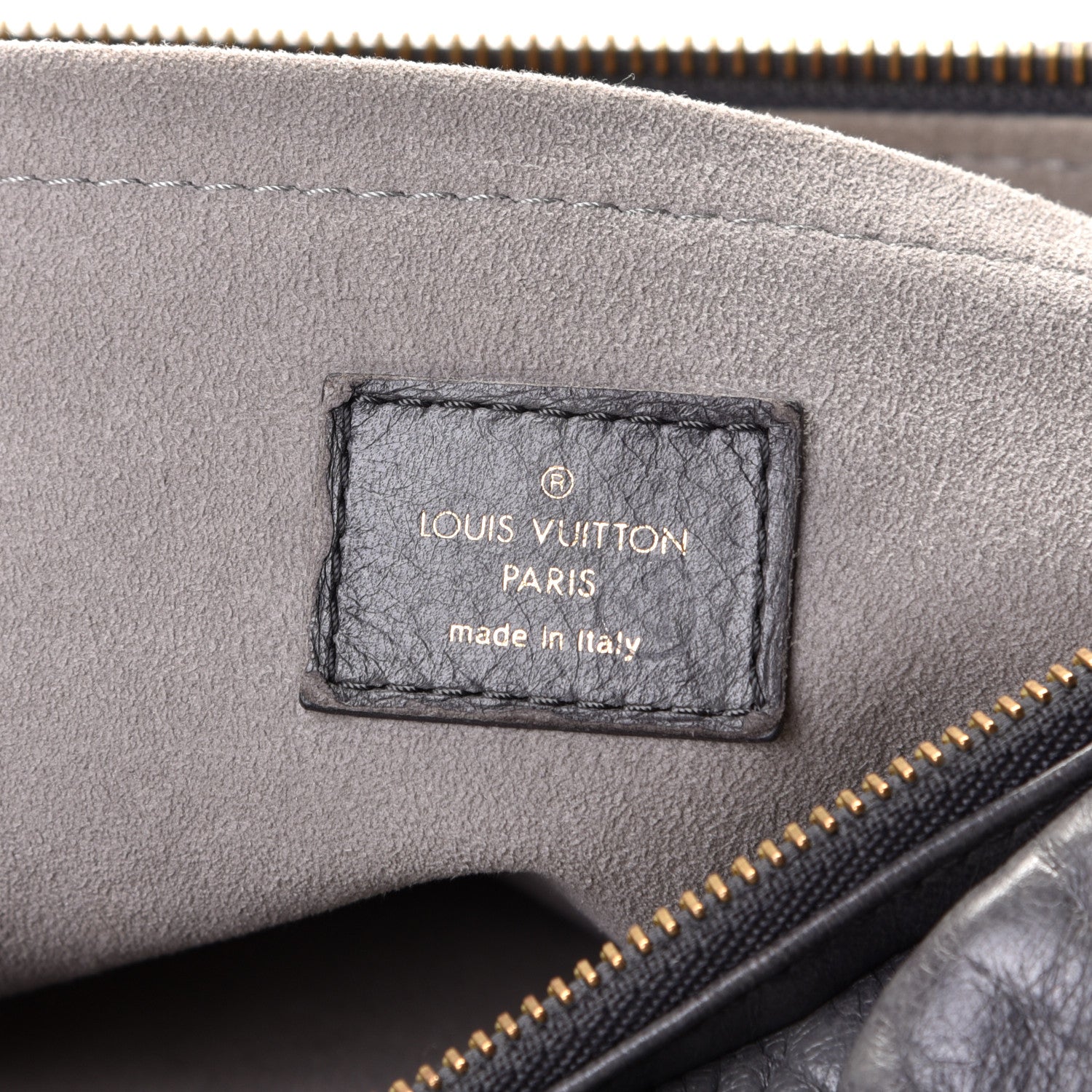 Louis Vuitton Lambskin Nimbus Olympe GM Anthracite 6 of 9