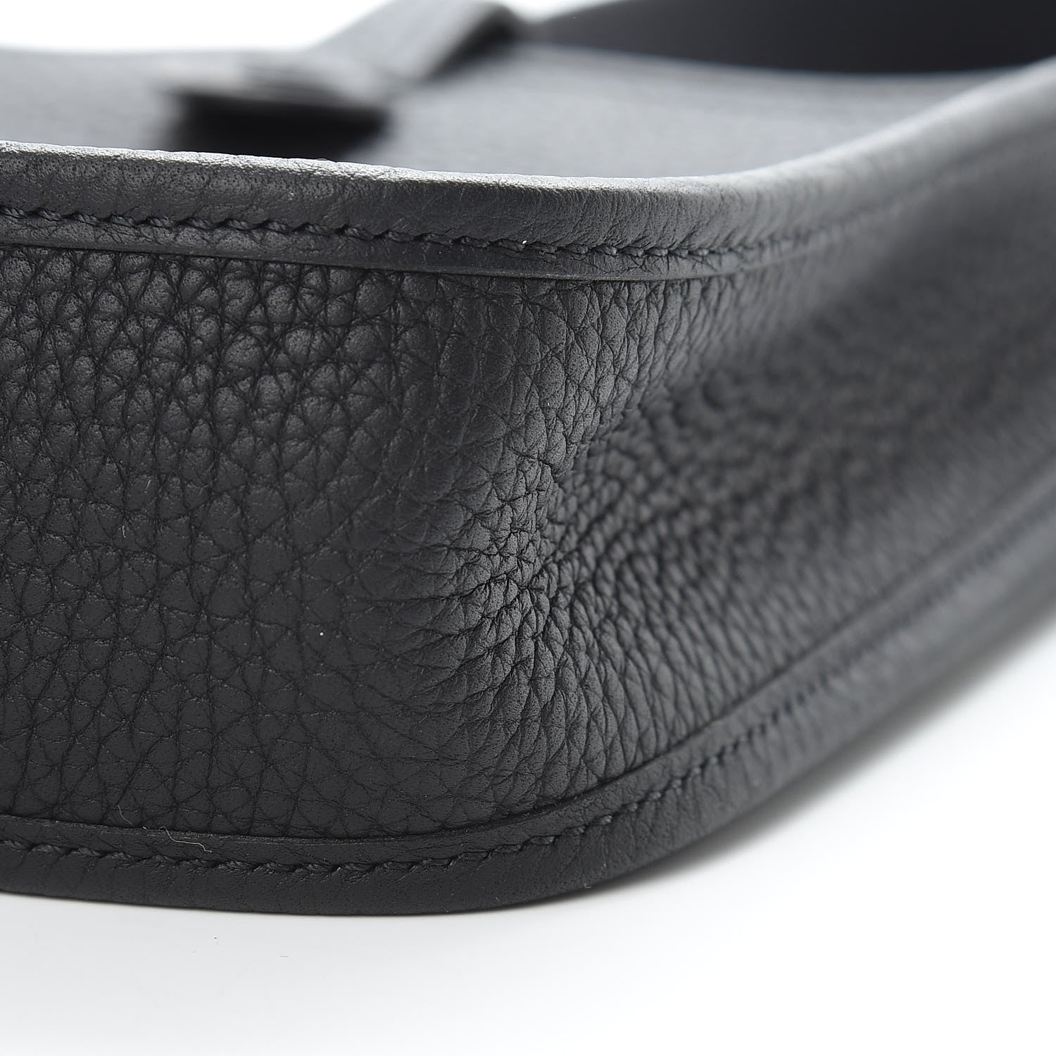 Hermes Taurillon Clemence Evelyne TPM Black 10 of 11