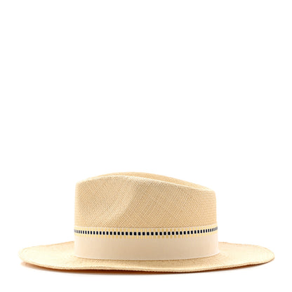 Hermes Straw Esperance Panama Hat 56 Natural 4 of 11