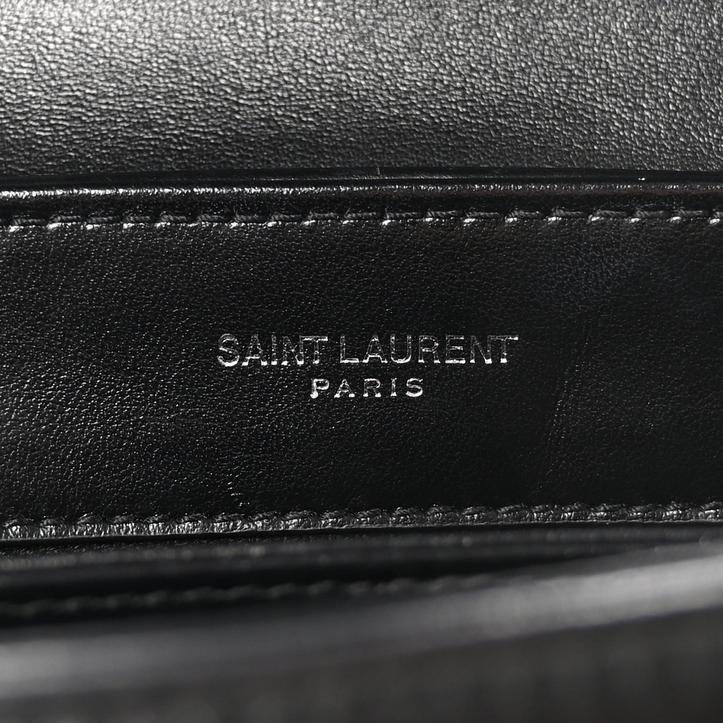 Calfskin Y Quilted Monogram Toy Loulou Crossbody Bag Black