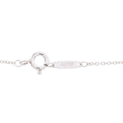 Tiffany Sterling Silver 1837 Interlocking Circles Pendant Necklace 5 of 6