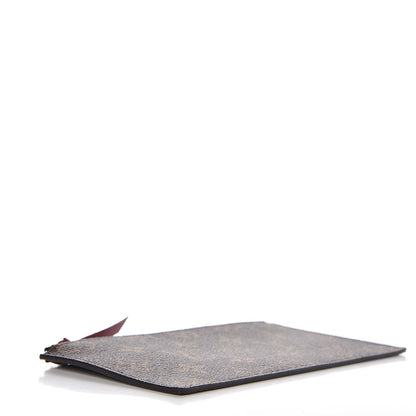 Louis Vuitton Monogram Felicie Chain Wallet Zippered Insert Fuchsia 4 of 6