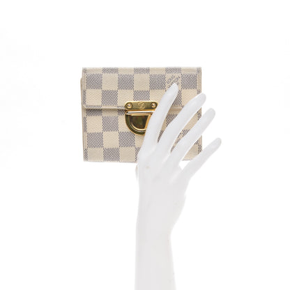 Louis Vuitton Damier Azur Koala Wallet 2 of 8