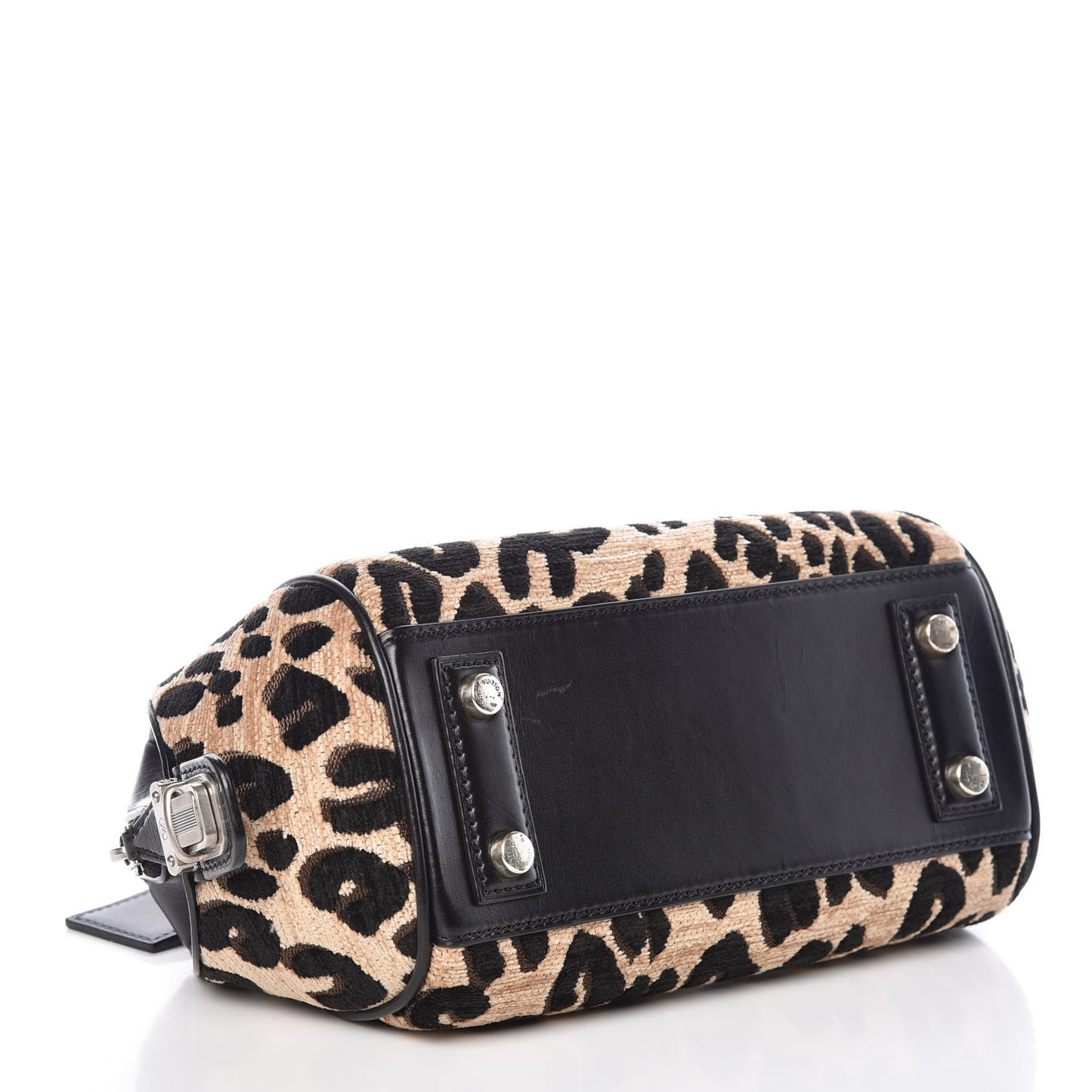 Jacquard Velvet Leopard Print Stephen Sprouse Baby Bag