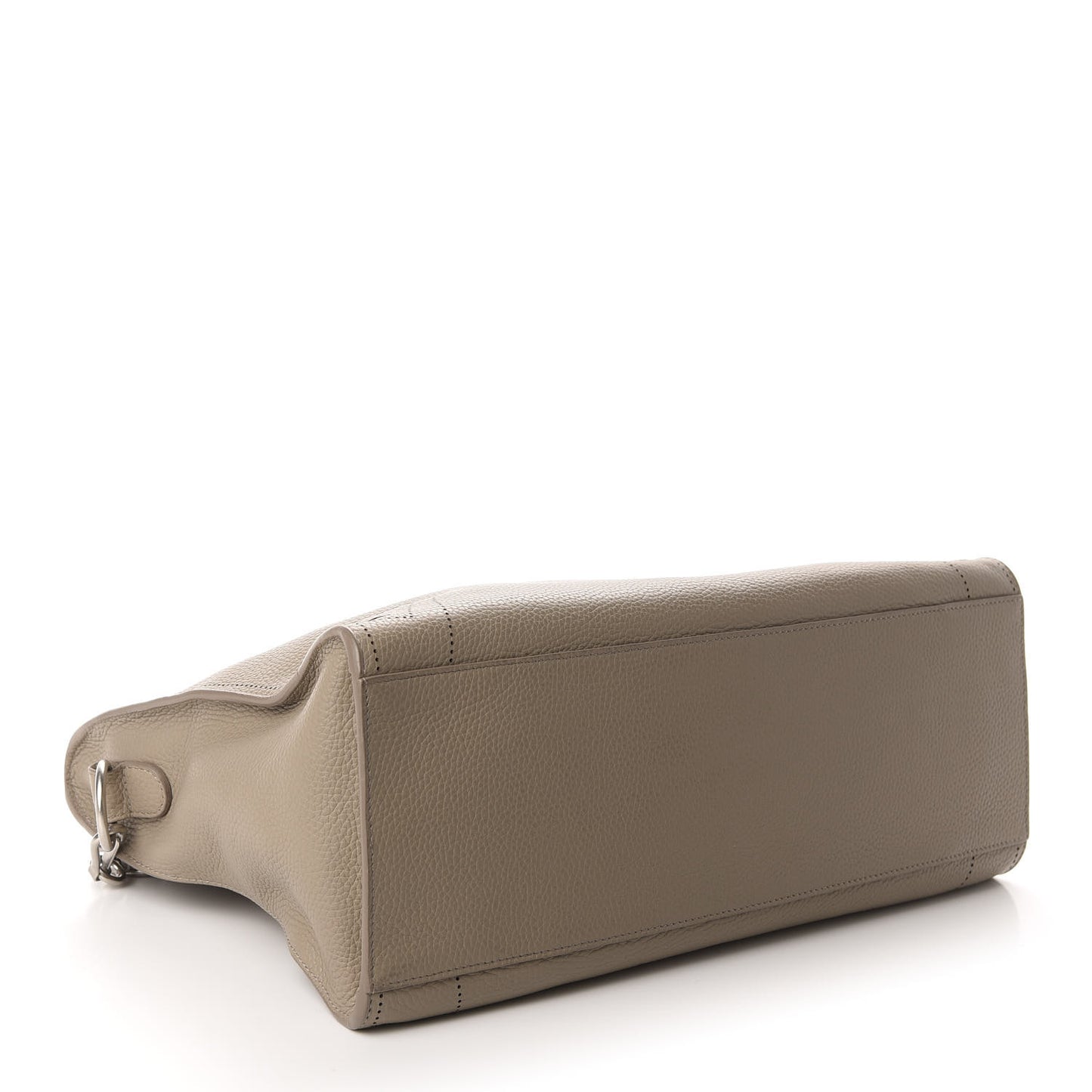 Veau Grana Perforated Blackout Hardware City Gris Cendre